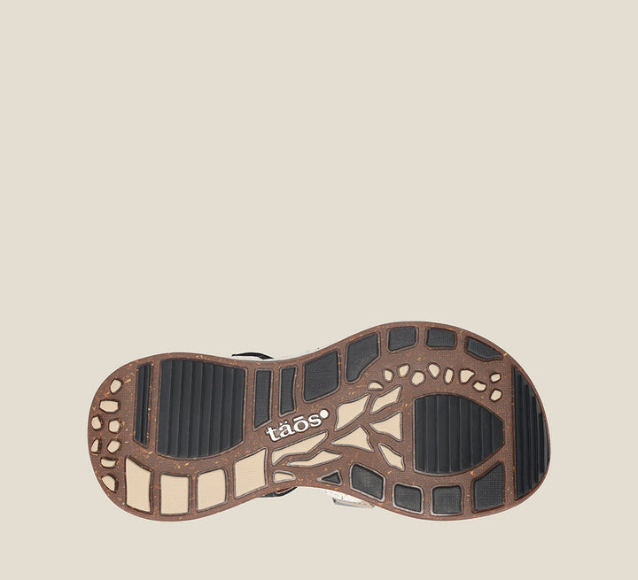 Outsole image of Taos Footwear Super Z Grey Multi Size 6