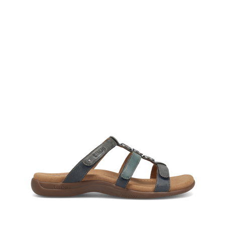 Side angle image of Taos Footwear Prize 4 Blue Multi Size 7