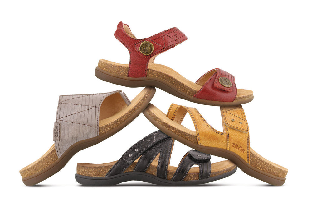 3 Ways That Women's Sandals With Cork Footbeds Benefit Foot Health