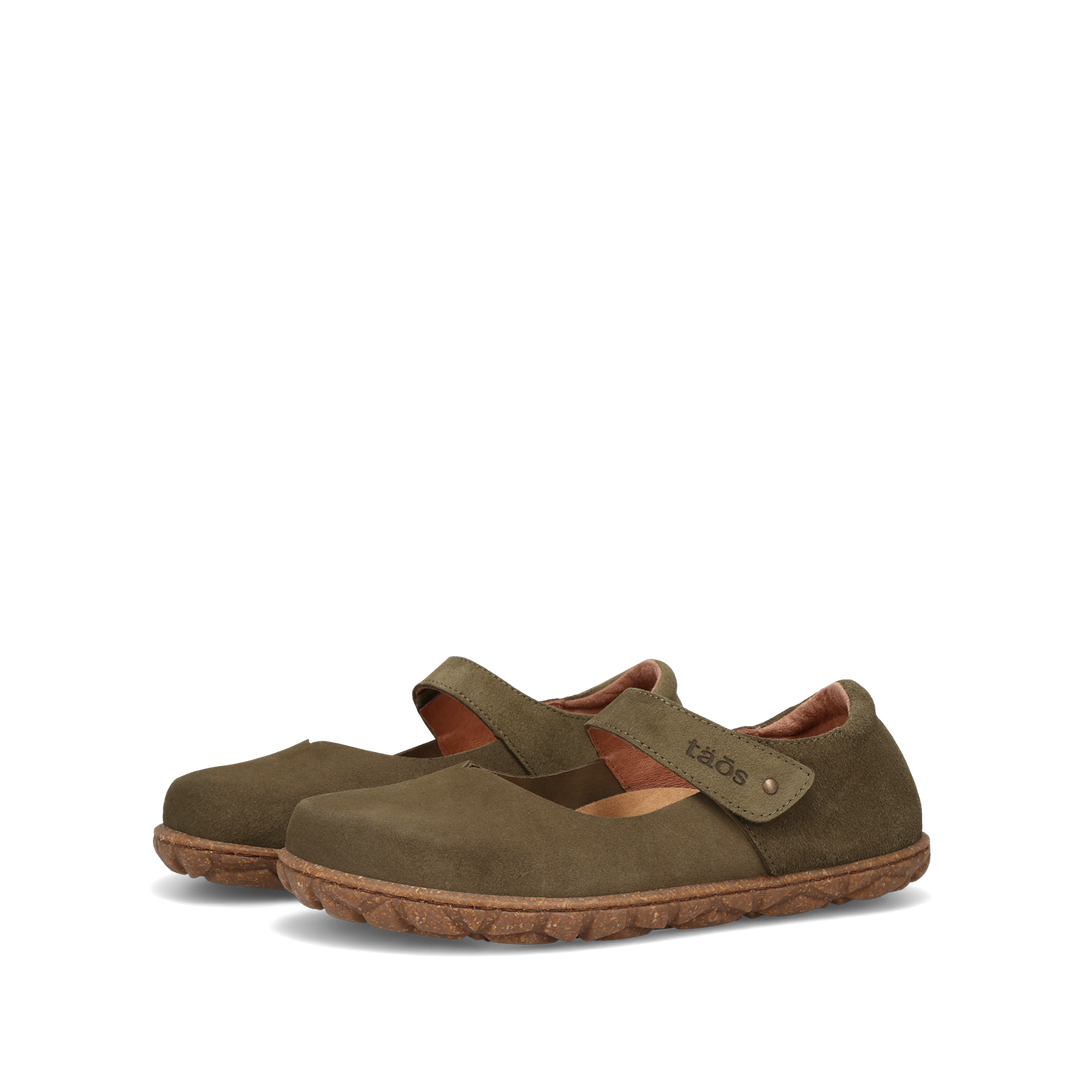 Pair Image of Success Olive Suede 38