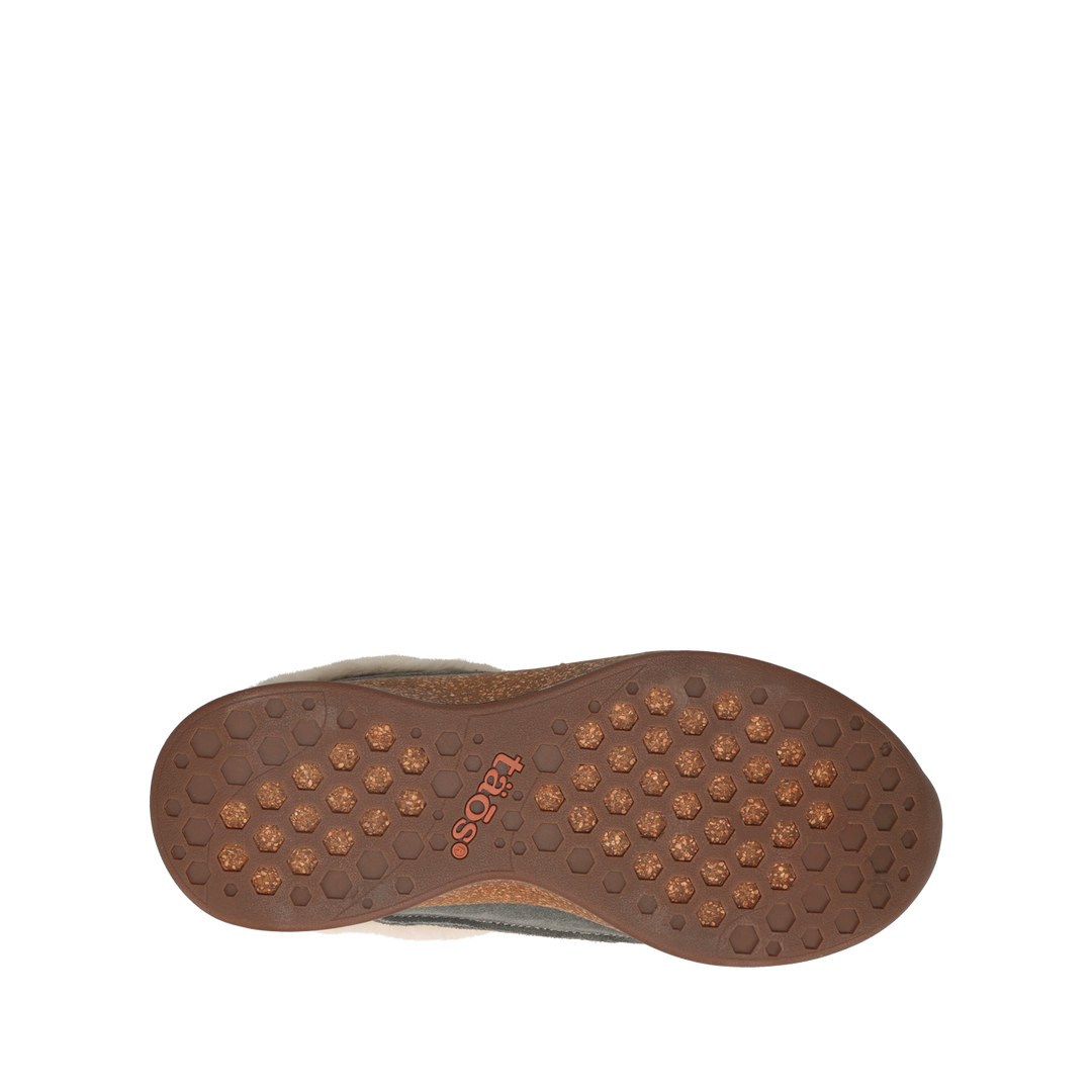 Outsole image of Taos Footwear Future Dark Grey Suede Size 6