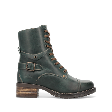 Outside image of Crave Teal Green Vintage Leather Size 36