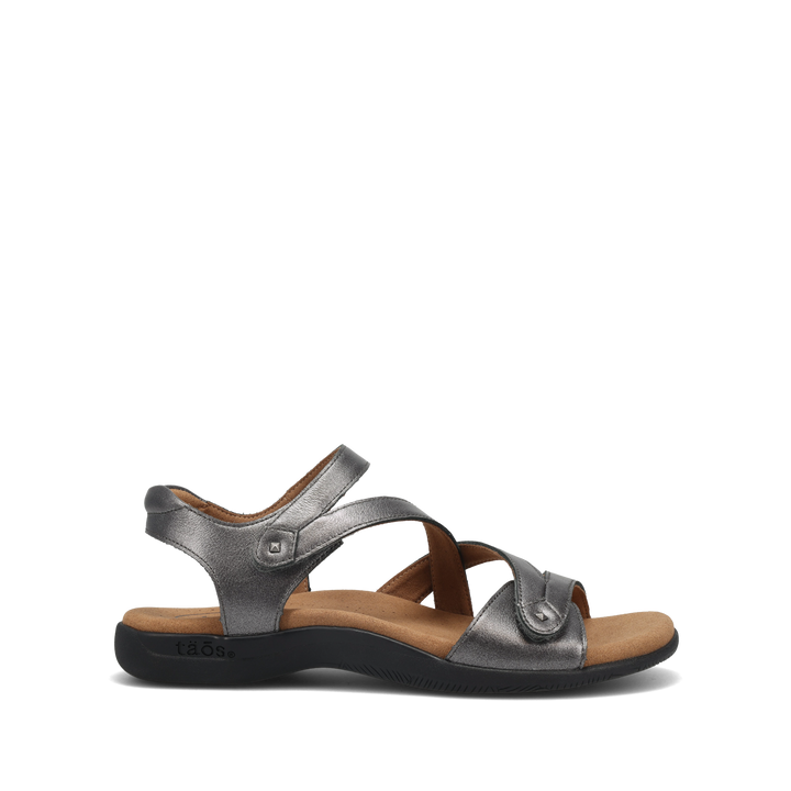 Side angle image of Taos Footwear Big Time Pewter Size 10