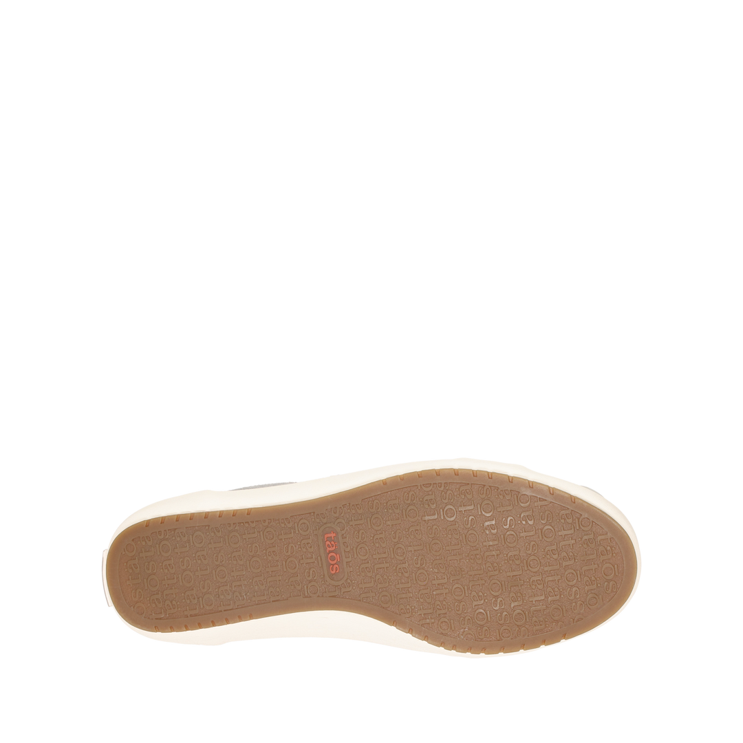 Outsole image of Taos Footwear Star Grey Wash Canvas Size 5