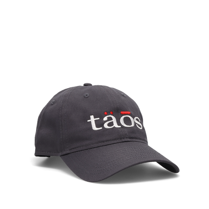 Outside Image of Hat with Embroidery Charcoal One Size