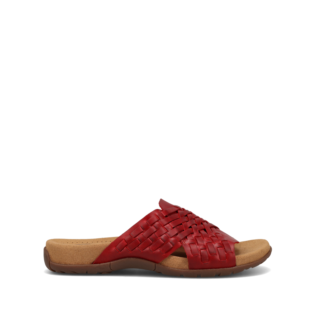 Side angle image of Taos Footwear Guru Red Size 6