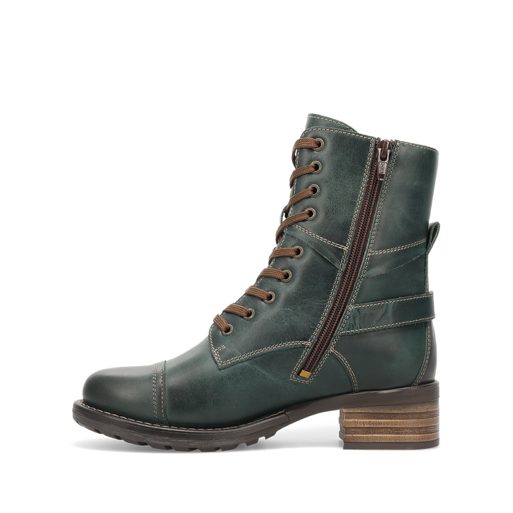 Instep image of Crave Teal Green Vintage Leather Size 36