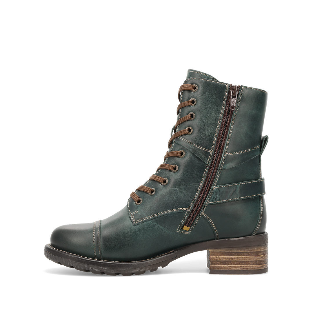 Instep image of Crave Teal Green Vintage Leather Size 36