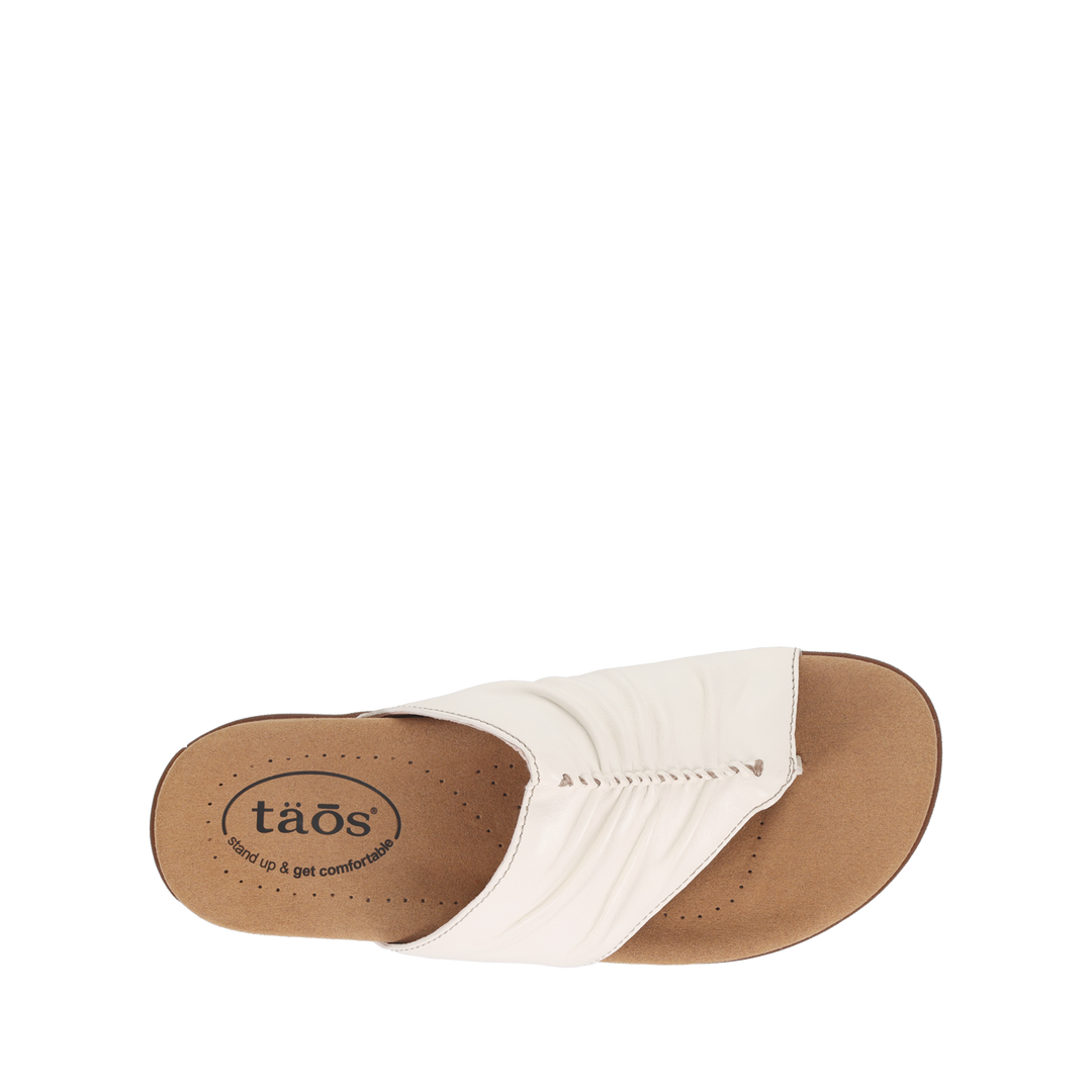 Top down image of Taos Footwear Gift 2 White Size 11