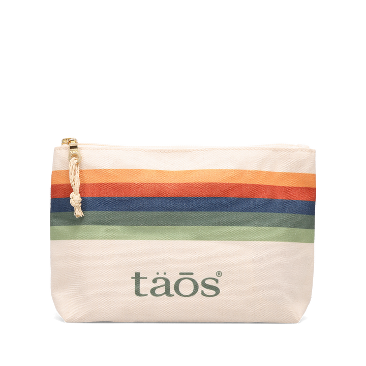 Front image of Travel Pouch Beige One Size