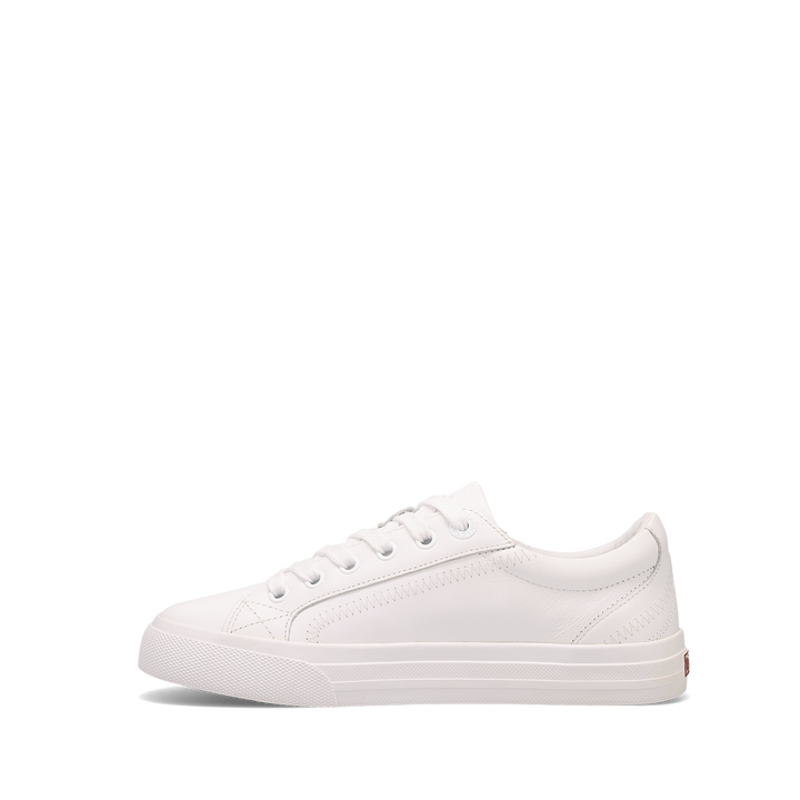 Instep Image of Plim Soul Lux White Leather Size 6
