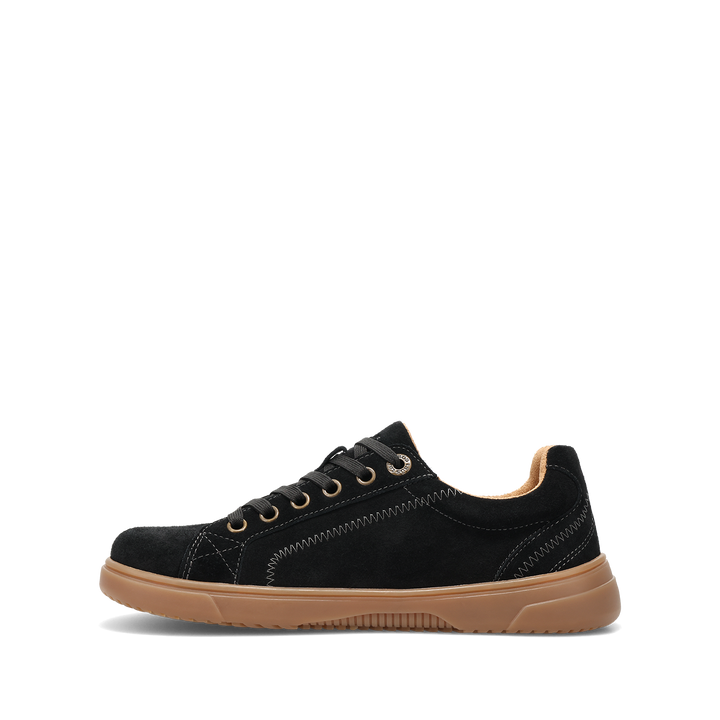 Instep image of Champ Black Suede Size 6