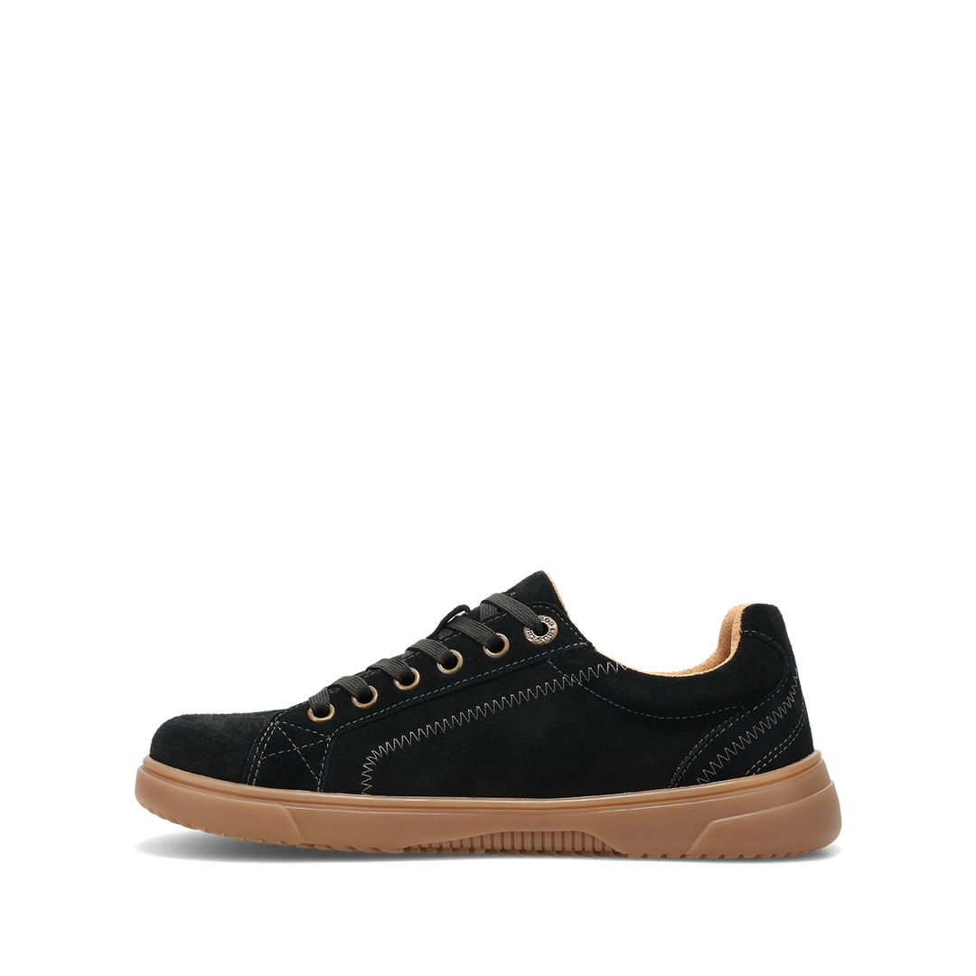 Instep image of Champ Black Suede Size 6