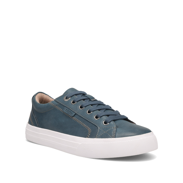 Hero Image of Plim Soul Lux Petrol Blue Leather Size 6.5