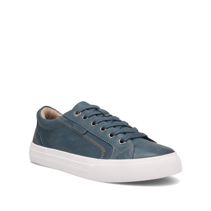 Hero Image of Plim Soul Lux Petrol Blue Leather Size 6.5