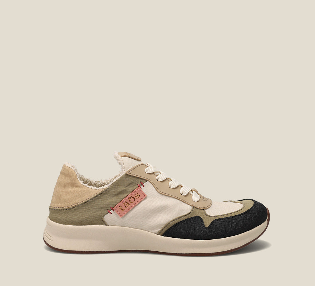 Side image of Direction Olive Stone Multi Sneakers