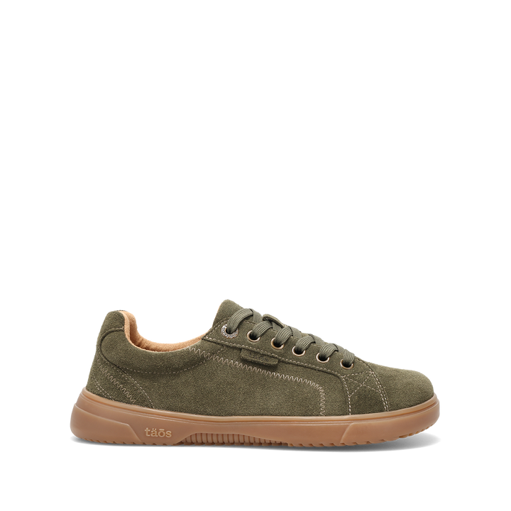Outside image of Champ Moss Green Suede Size 6
