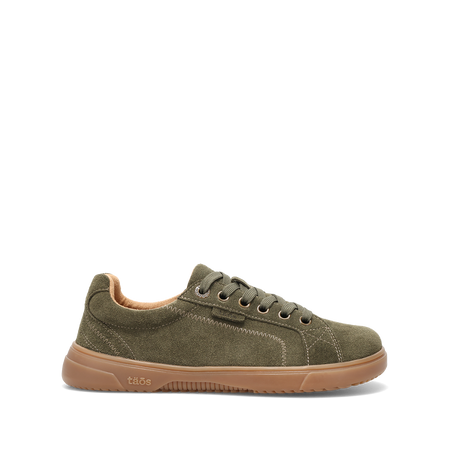 Outside image of Champ Moss Green Suede Size 8