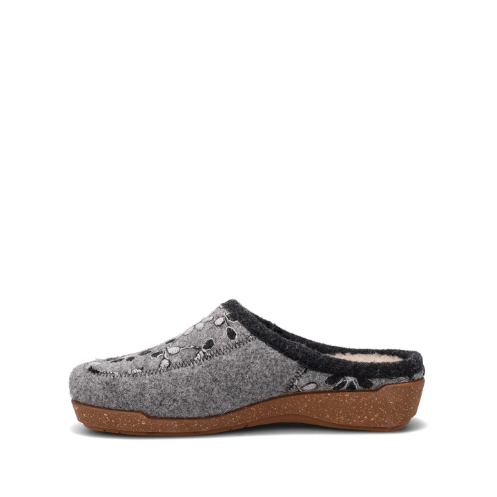 Side angle image of Taos Footwear Woolderness 2 Grey Size 36