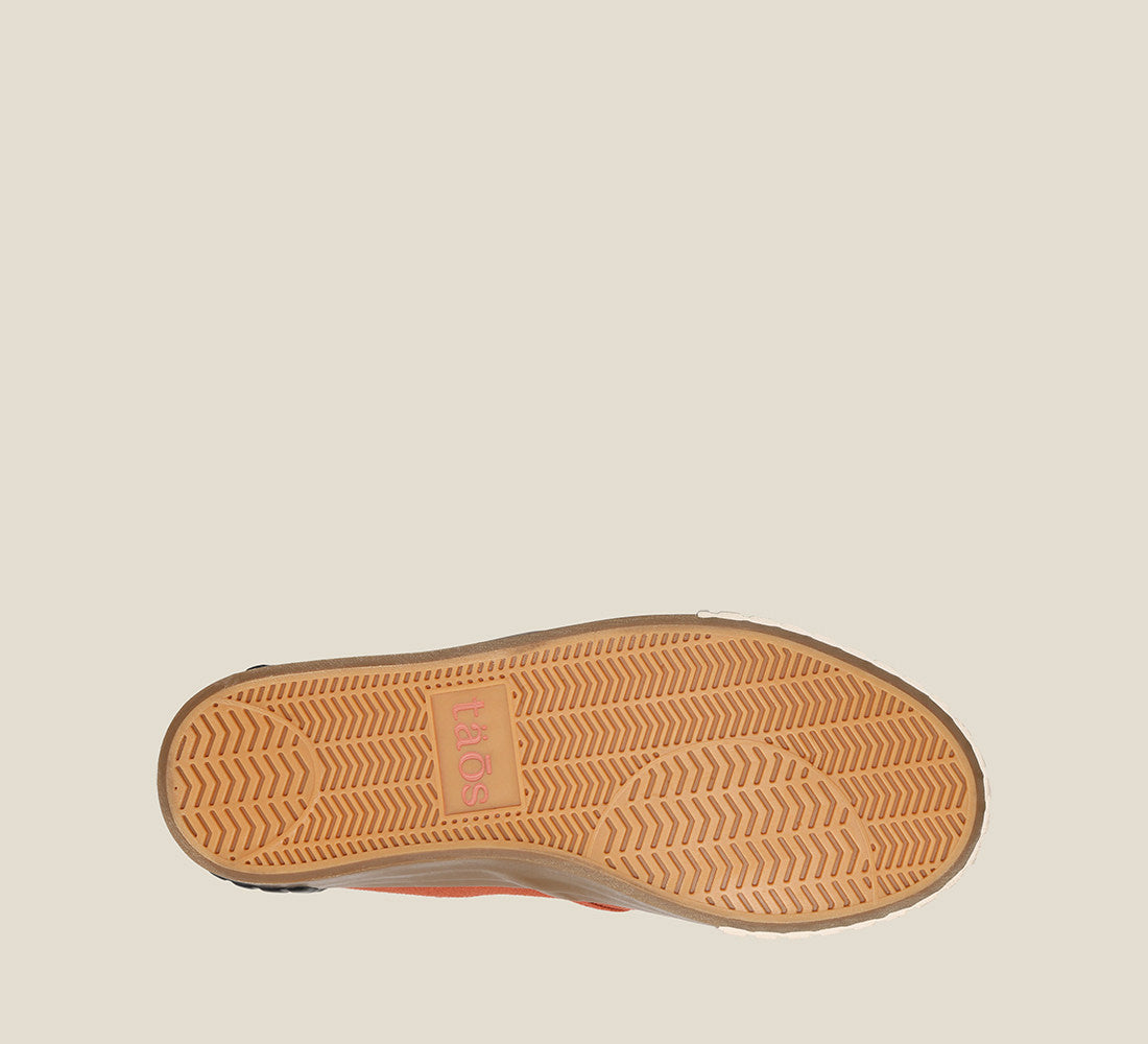 Outsole image of Double Vision Terracotta Canvas Shoe