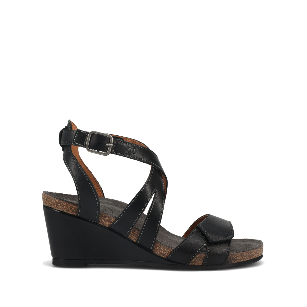 Leather Wedge Sandals | Comfortable, Supportive | Taos® Official Store ...