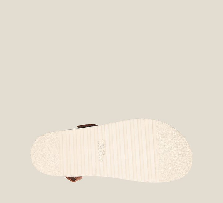Outsole image of Taos Footwear Sideways Caramel Size 37