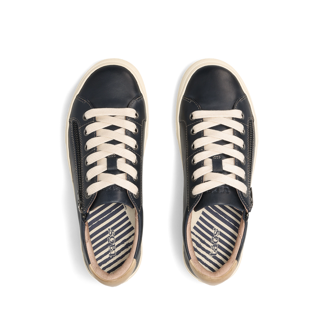 Top down Image of Z Soul Lux Navy/Stone 8.5
