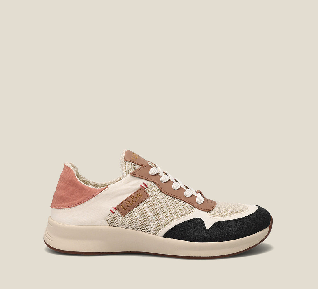 Side image of Direction Beige/Rosette Multi Sneakers