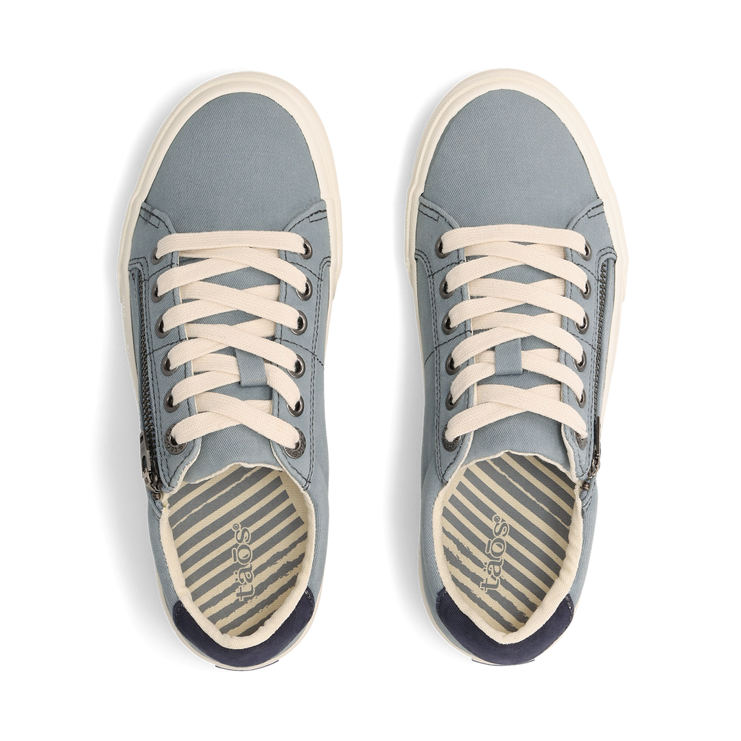 Top down Image of Z Soul Lake Blue / Navy Distressed Size 11 W