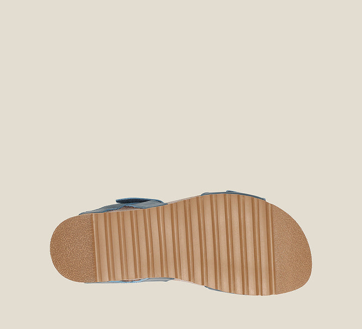 Outsole image of Taos Footwear Symbol Petrol Blue Size 11