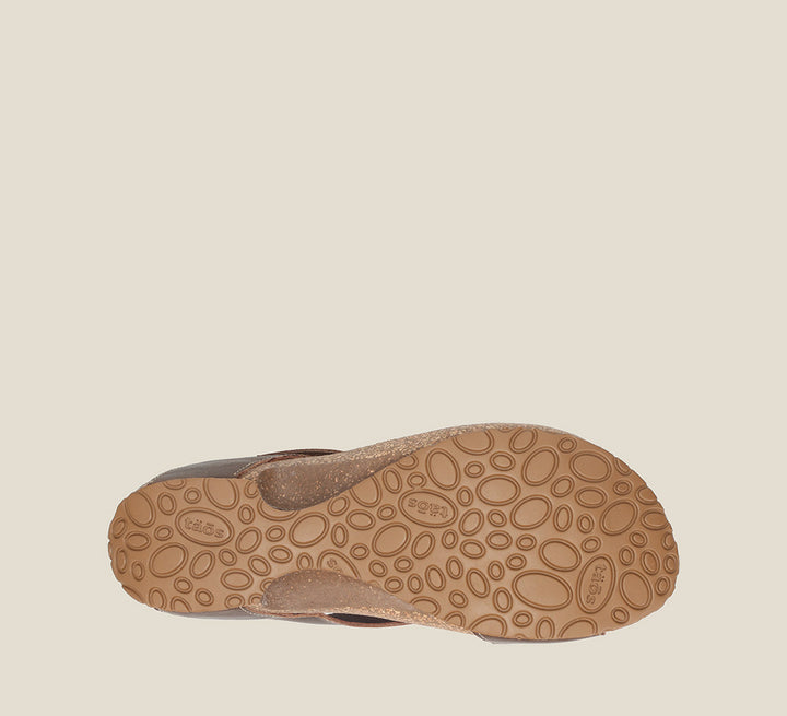 Outsole image of Taos Footwear Loop Mocha Size 38