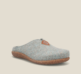Load image into Gallery viewer, Hero image of My Sweet Wool Cloud Wool clog with featuring a removable footbed with arch &amp; metatarsal support, &amp; TR outsole 36

