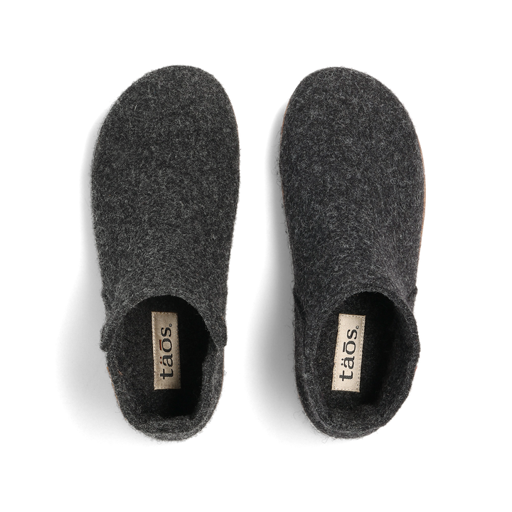 Top down Image of Good Wool Black Size 38