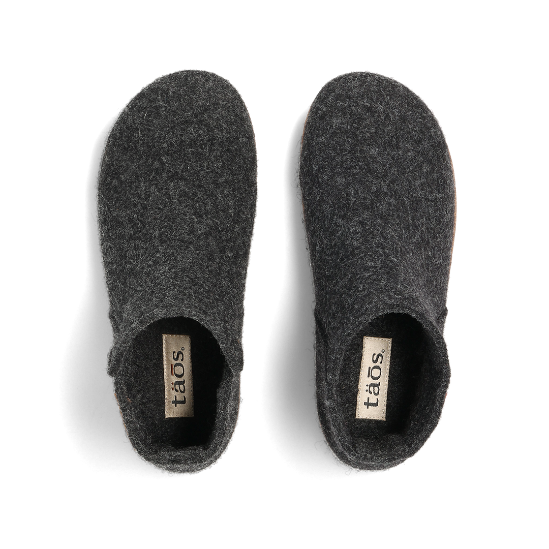 Top down Image of Good Wool Black Size 38