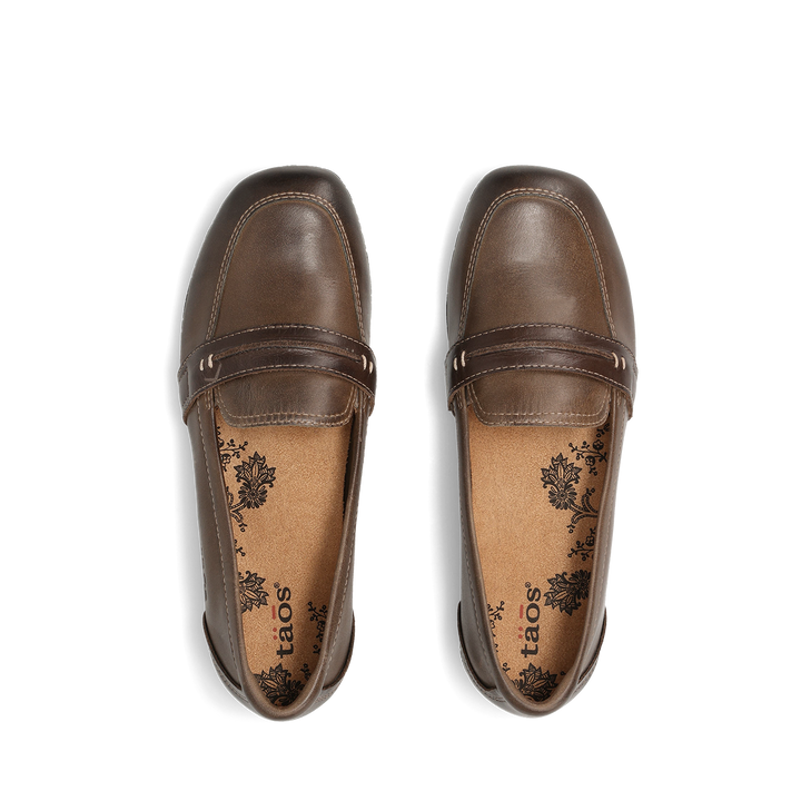 Top down Image of Gabby Dark Olive/Mocha Multi 9.5