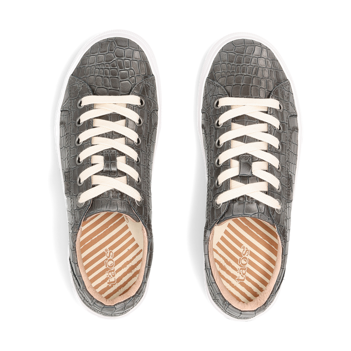 Top down image of Plim Soul Lux Dark Grey Croco 6