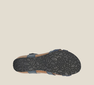 Load image into Gallery viewer, Outsole image of Taos Footwear Trulie Navy Size 36
