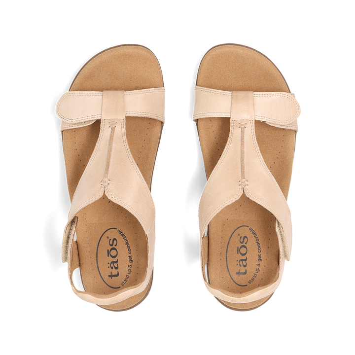 Top down image of Taos Footwear The Show Stone Size 6
