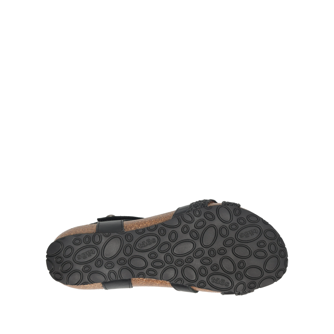 Outsole image of Taos Footwear Trulie Black Size 36