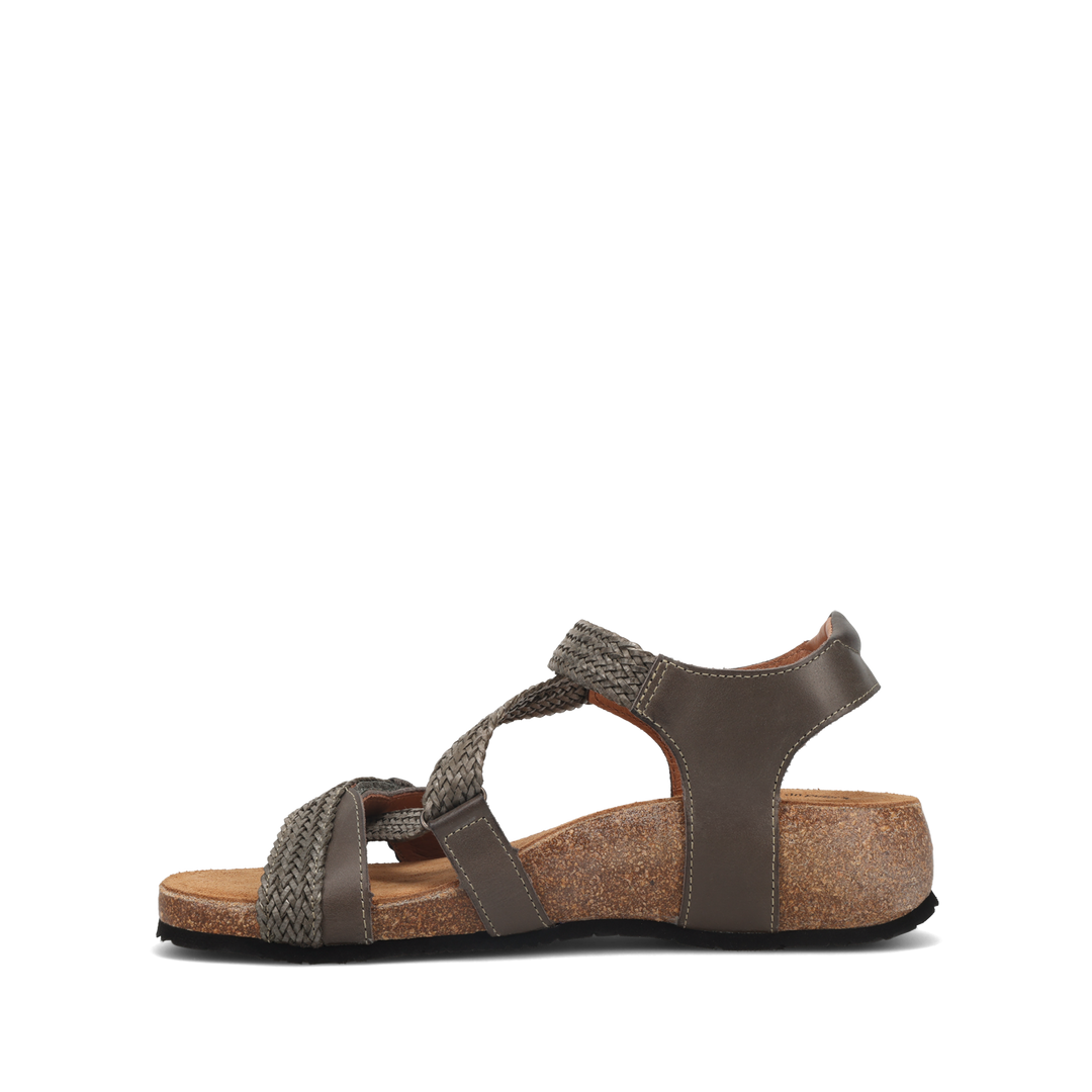 Side angle image of Taos Footwear Trulie Dark Grey Size 36