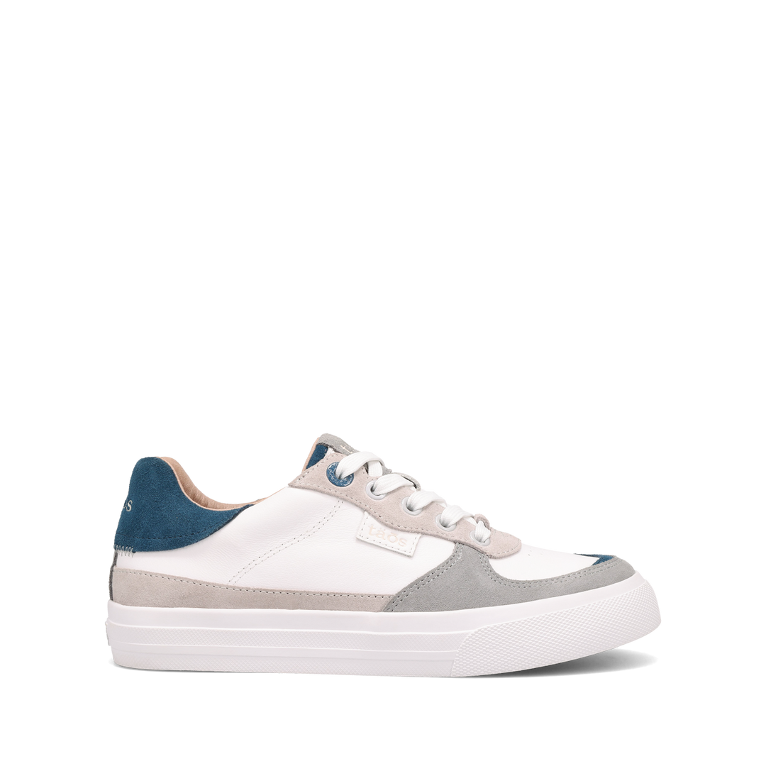 Outside Image of Pop Soul Grey/Petrol Blue Multi 9