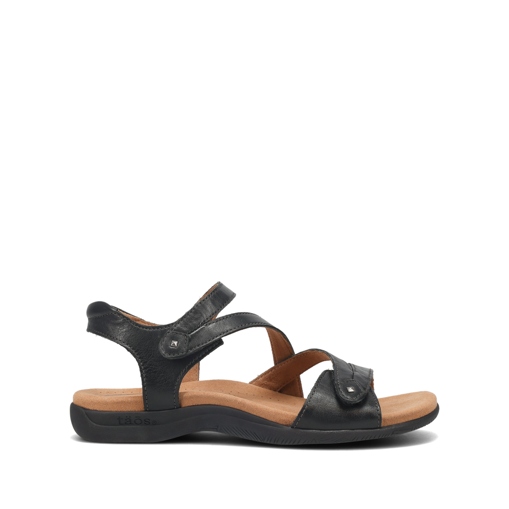 Side angle image of Taos Footwear Big Time Black Size 7 W