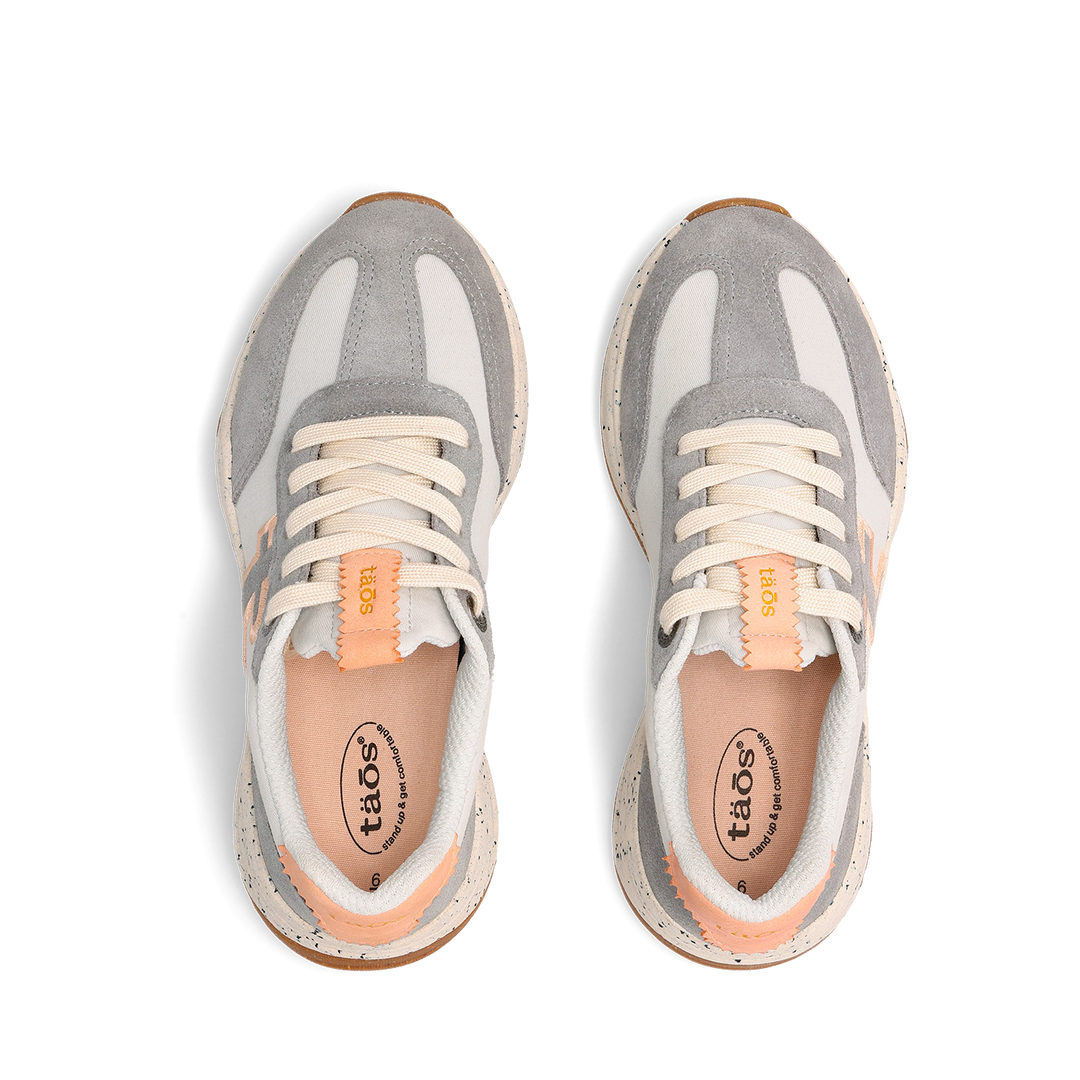 Top down Image of Titan Grey/Peach Multi 6