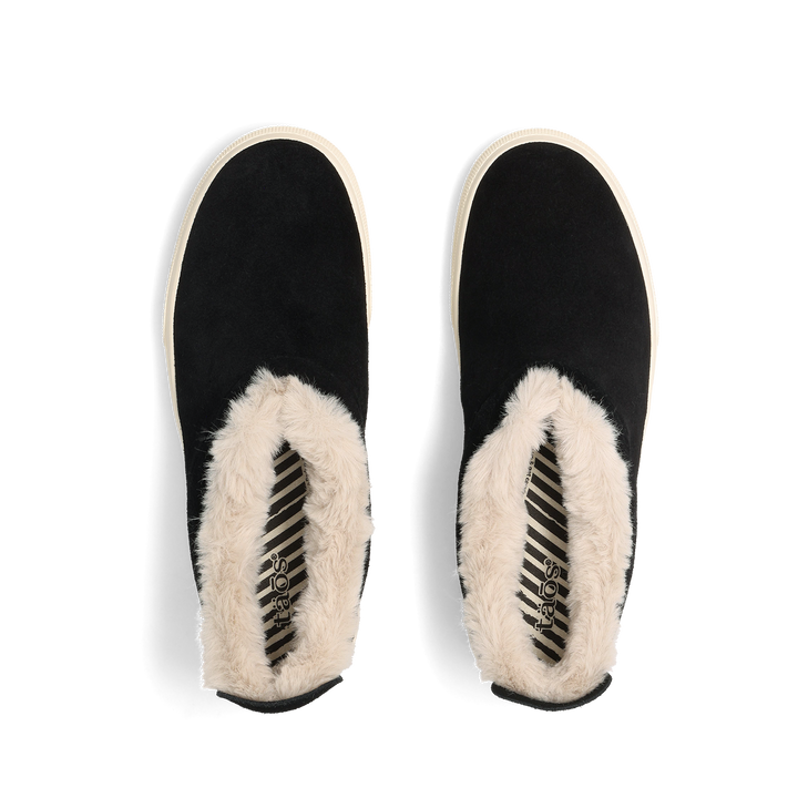 Top down Image of Mini Chic Black Suede 11