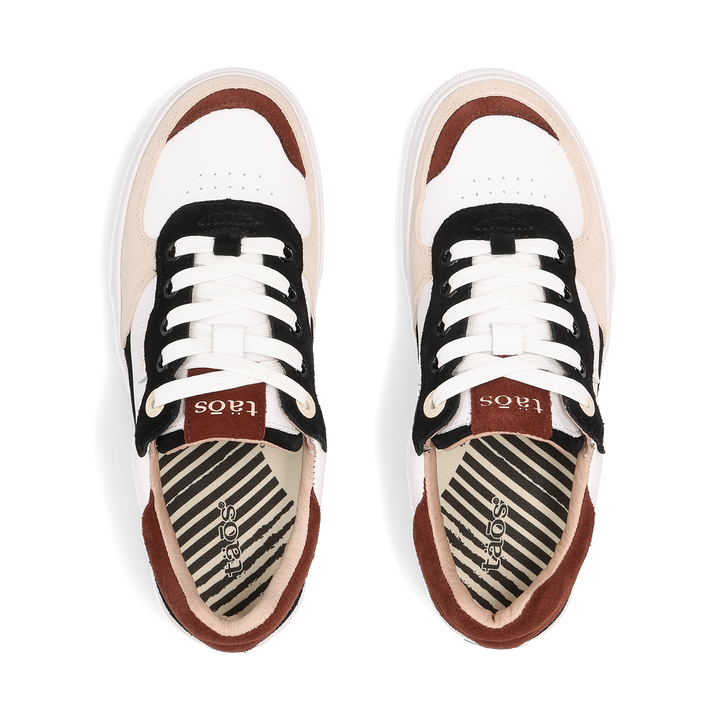 Top down Image of Pop Soul Black/Brown Multi 6