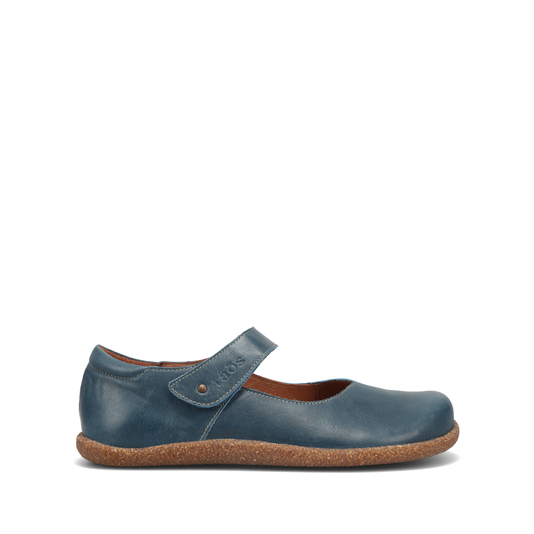 Outside Image of Ultimate Petrol Blue Leather Size 38