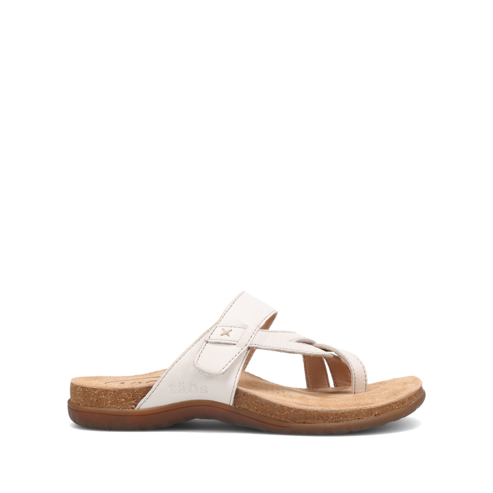 Side angle image of Taos Footwear Perfect White Size 6
