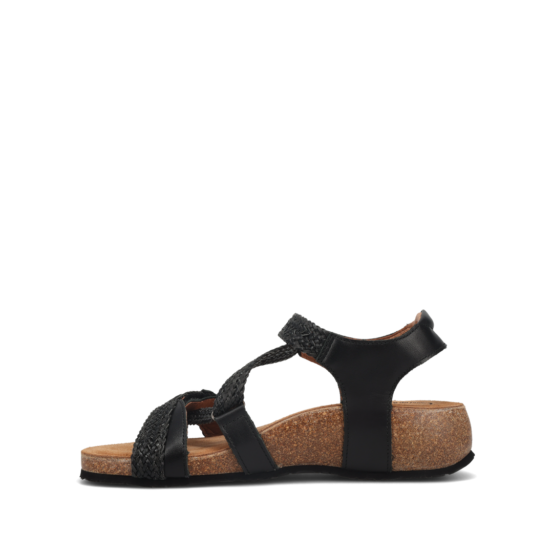 Side angle image of Taos Footwear Trulie Black Size 36