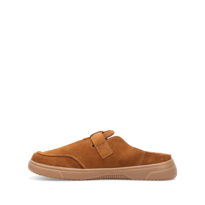 Instep image of Trivia Chestnut Suede Size 6
