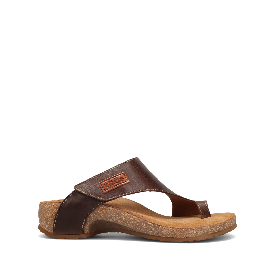 Side angle image of Taos Footwear Loop Mocha Size 38